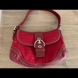 Coach Red Purse